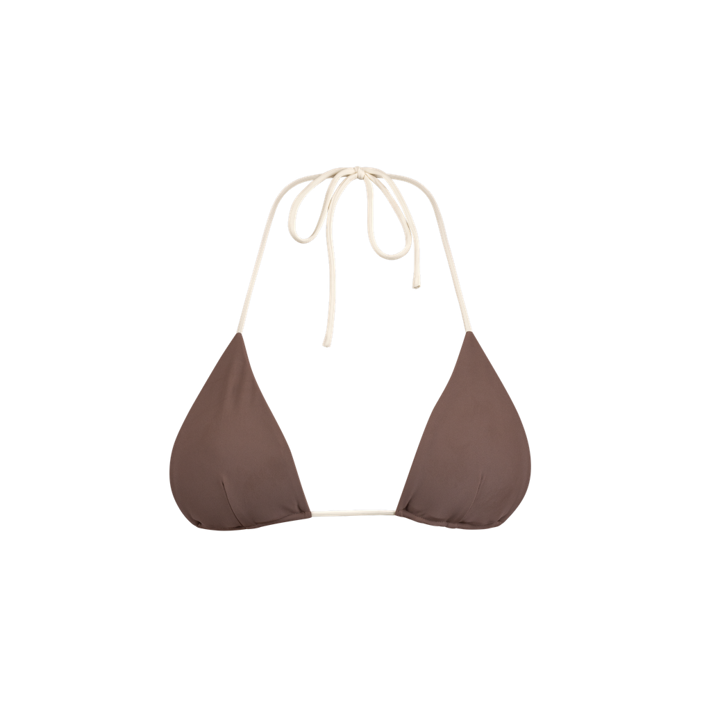 Blair Top - Mocha/Cream